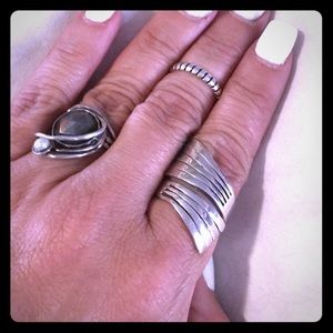 Adjustable 925 sterling Silver ring